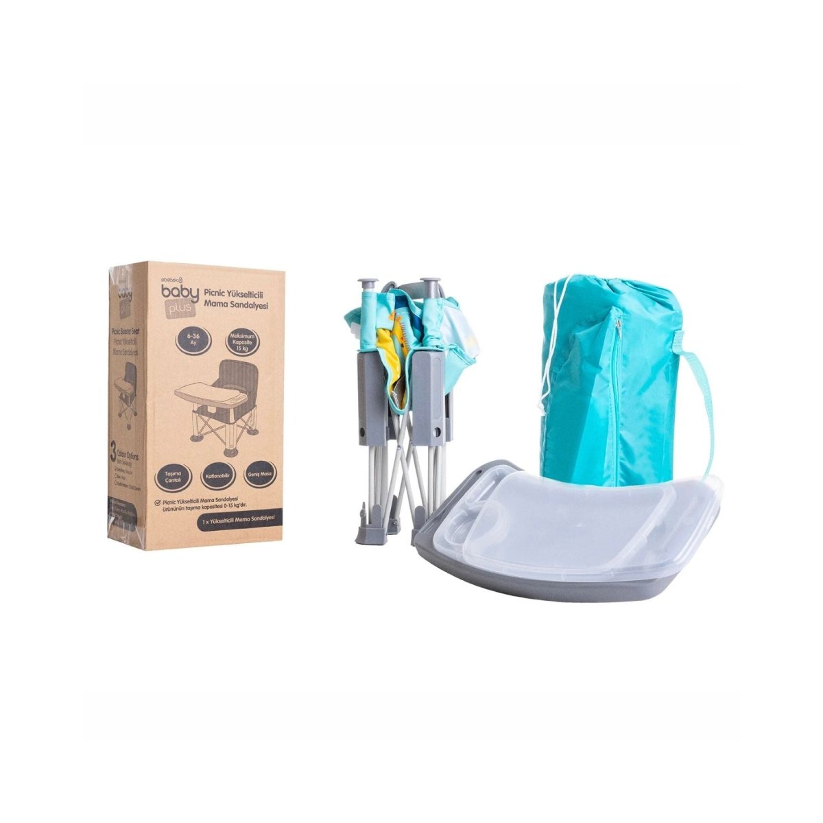 baby plus Picnic Booster Highchair - My friend Giraffe - ebebek - Black Friday