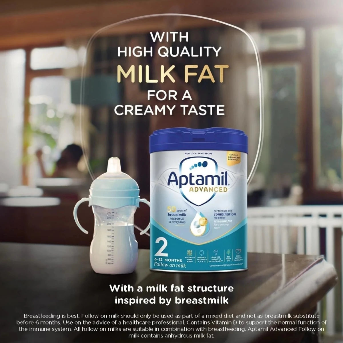 Aptamil Advanced 2 Follow On Milk Formula 6 - 12 months 800g - ebebek
