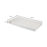CuddleCo Signature Hypo - Allergenic Bamboo Pocket Sprung Cot Mattress 120 x 60cm - ebebek