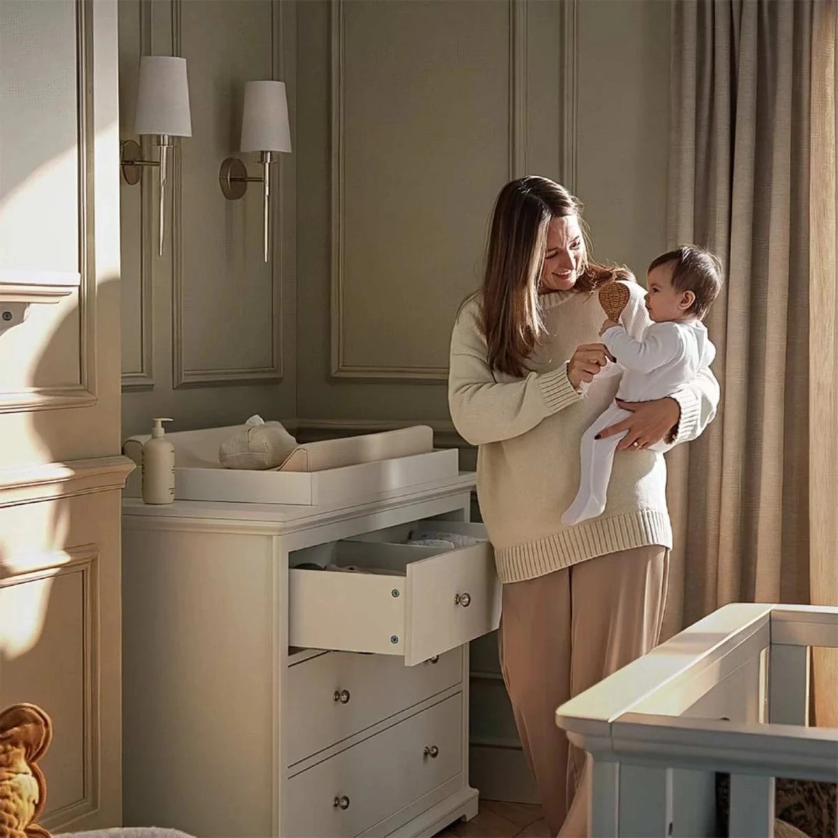 CuddleCo Beaumont Dresser Changer - White - ebebek