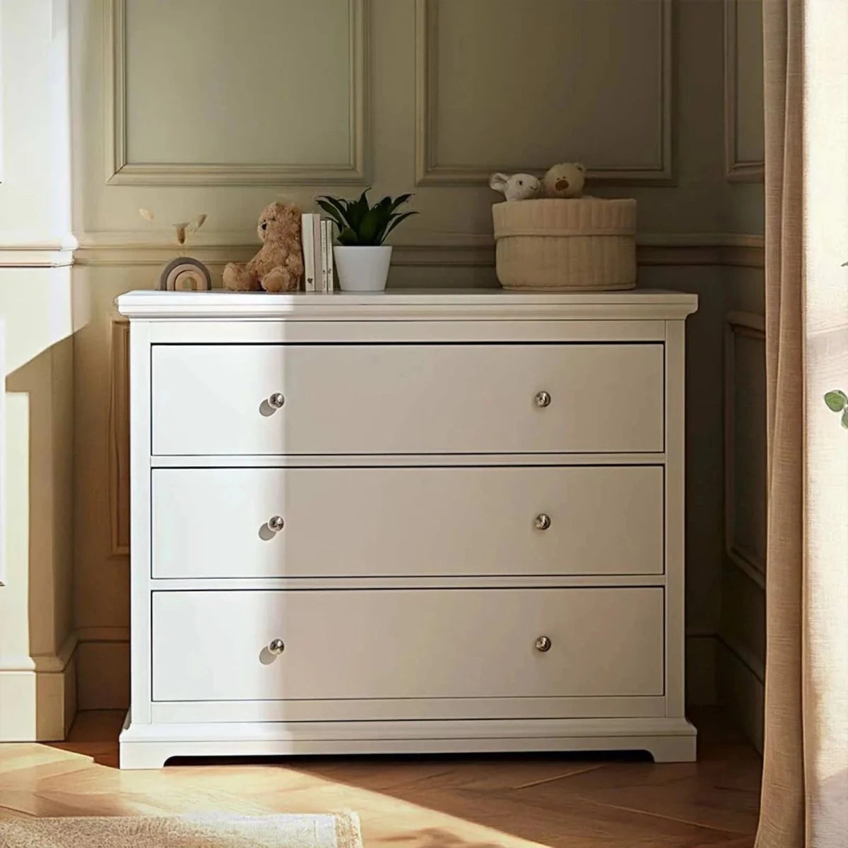 CuddleCo Beaumont Dresser Changer - White - ebebek