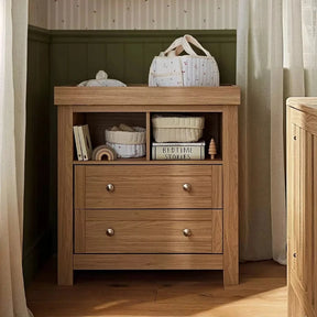 CuddleCo Burford Dresser Changer - Oak Oak - ebebek