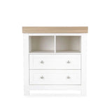 CuddleCo Burford Dresser Changer - White/Oak White/Oak - ebebek