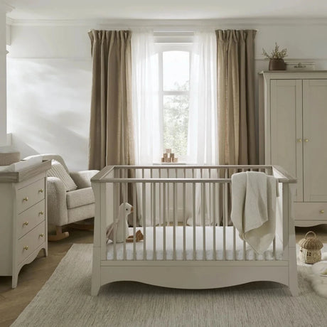CuddleCo Clara 3 Piece Nursery Furniture Set - Cashmere & Ash - ebebek
