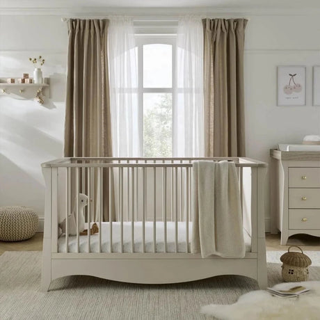CuddleCo Clara Cot Bed - Cashmere & Ash - ebebek