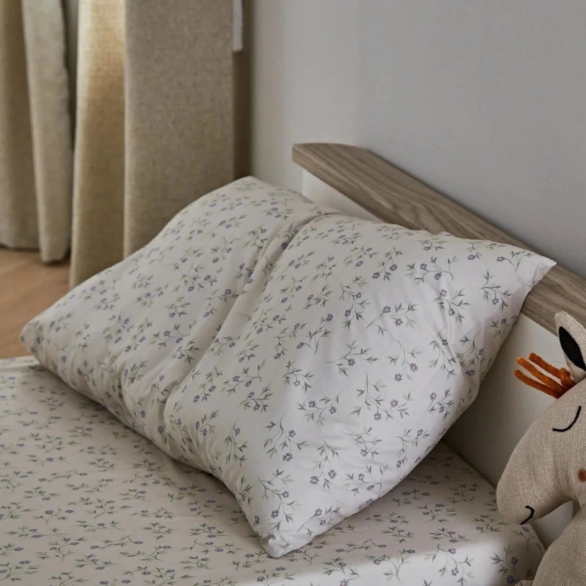 CuddleCo Clara Toddler Bed - White/Ash White/Ash - ebebek