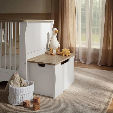 CuddleCo Clara Storage Box - White/Ash White/Ash - ebebek