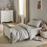 CuddleCo Clara 2 Piece Nursery Furniture Set - White & Ash - ebebek