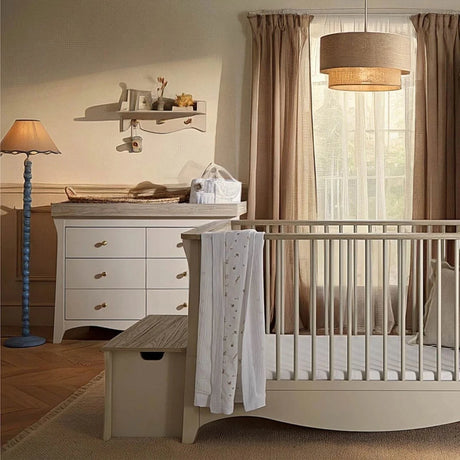 CuddleCo Clara Luxe 2 Piece Furniture Set - Cashmere/Ash Cashmere/Ash - ebebek