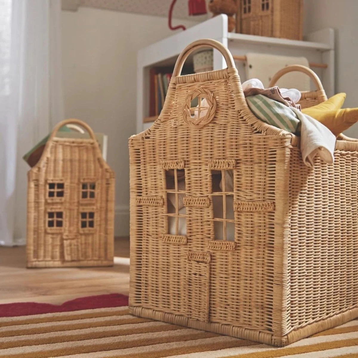 CuddleCo Dutch House Storage Baskets - Set of 3 - ebebek