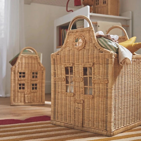 CuddleCo Dutch House Storage Baskets - Set of 3 - ebebek