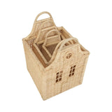CuddleCo Dutch House Storage Baskets - Set of 3 - ebebek