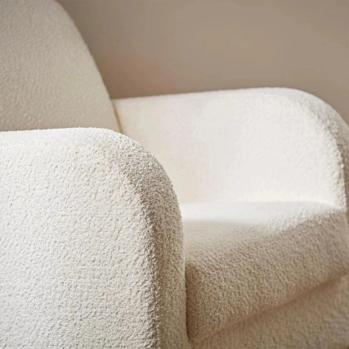 CuddleCo Etta Nursing Chair - Boucle Off - White Boucle Off - White - ebebek