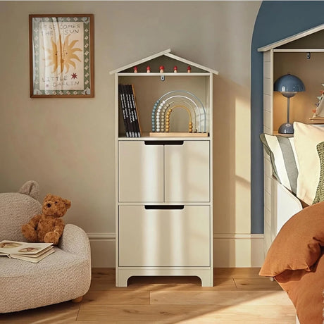 CuddleCo Play House Storage Unit - Pebble - ebebek