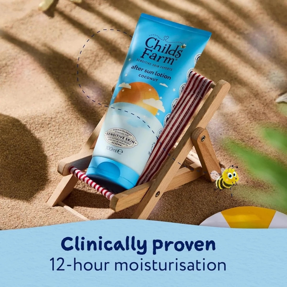 Childs Farm Coconut Aftersun Lotion Soothing Kids Moisturiser for Sensitive Skin 100ml - ebebek