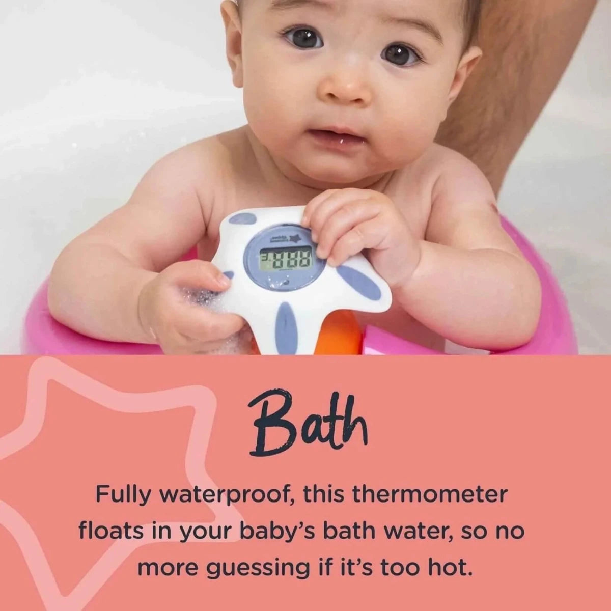 Tommee Tippee InBath Digital Bath and Room Thermometer - ebebek