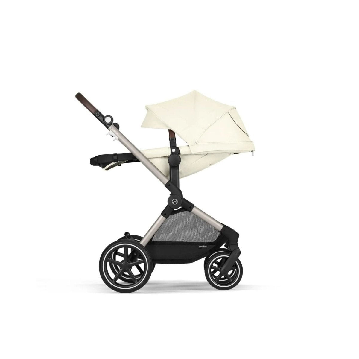Cybex Eos Lux Silver 2 - in - 1 Pushchair - Seashell Beige - ebebek - Black Friday