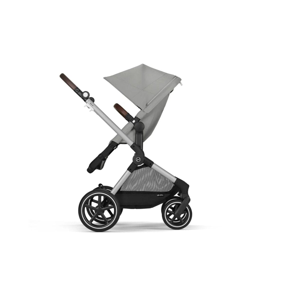 Cybex EOS Lux Silver 2 - in - 1 Pushchair - Stone Grey - ebebek - Black Friday