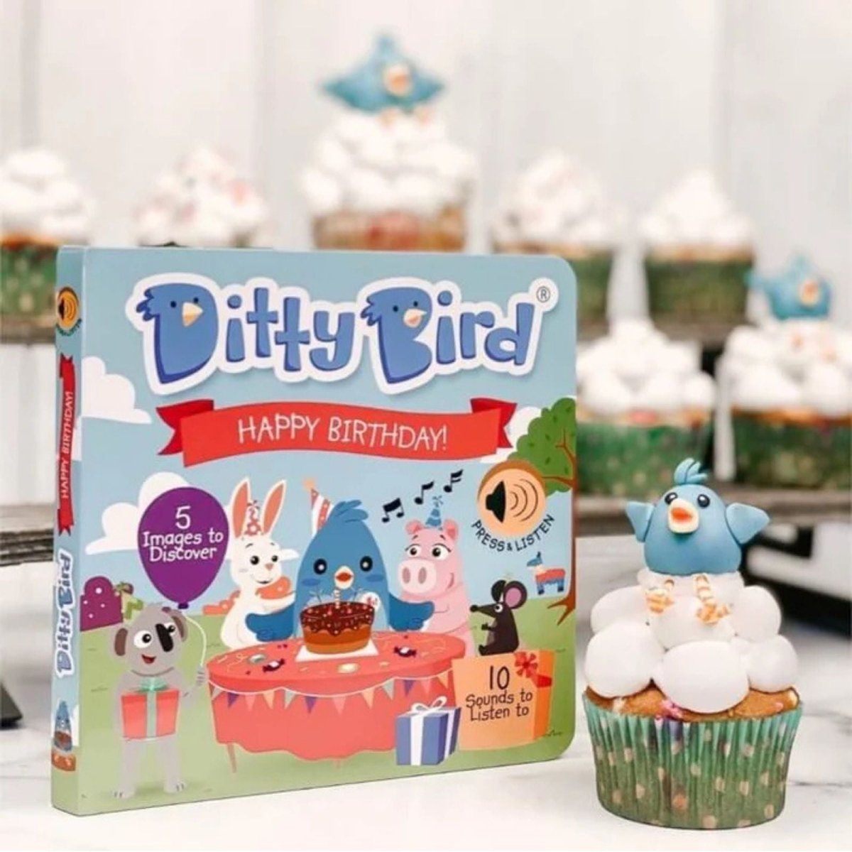 Ditty Bird Happy Birthday Book - ebebek - Black Friday