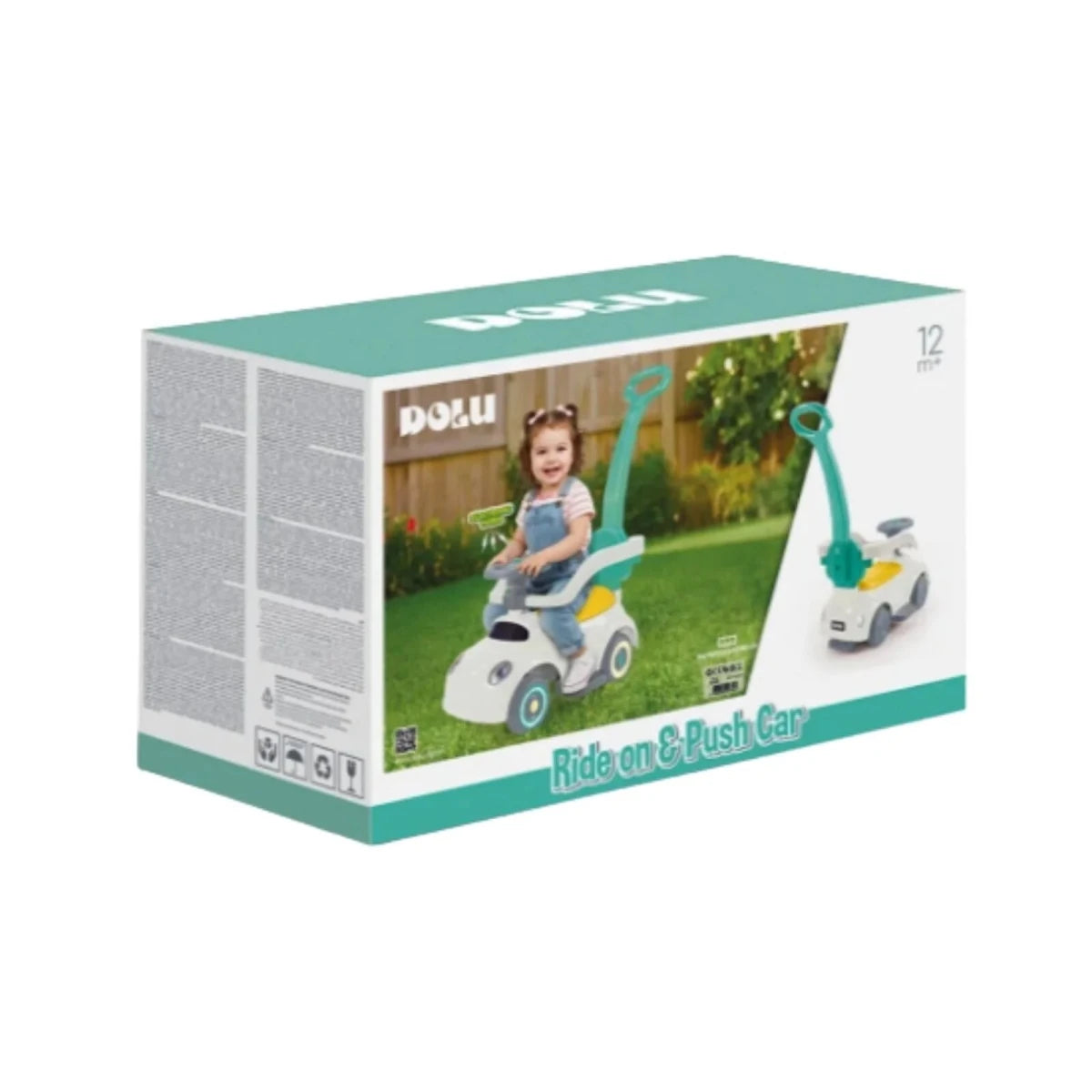Dolu 3-in-1 Ride On Car with Electronic Sounds - ebebek