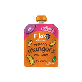 Ella's Kitchen Organic Mangoes First Tastes Baby Food Pouch 6+ months 70g - ebebek