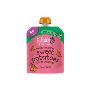 Ella's Kitchen Organic Sweet Potatoes First Tastes Baby Food Pouch 6+ months 70g - ebebek