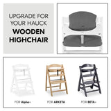 Hauck Highchair Pad Select - Muslin Dark Grey