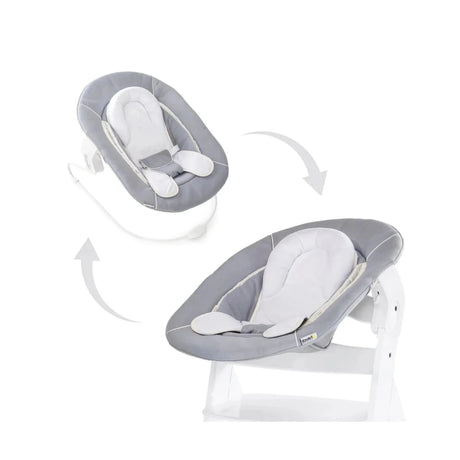 Hauck Alpha 2 in 1 Bouncer - Stretch Grey Stretch Grey - ebebek