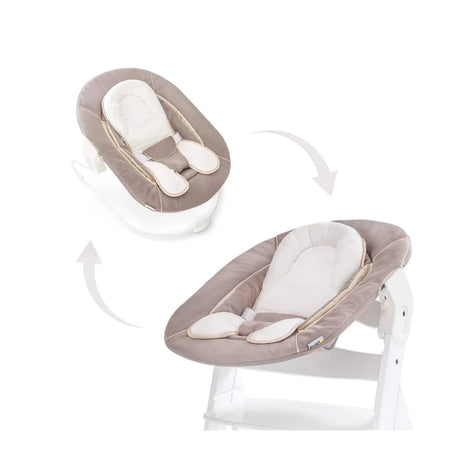 Hauck Alpha 2 in 1 Bouncer - Stretch Beige Stretch Beige - ebebek