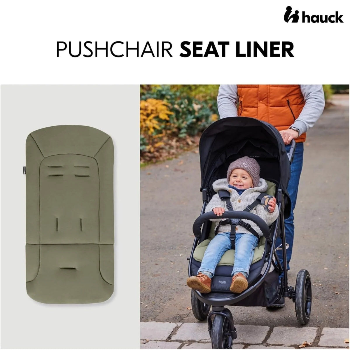 Hauck Seat Liner - Olive