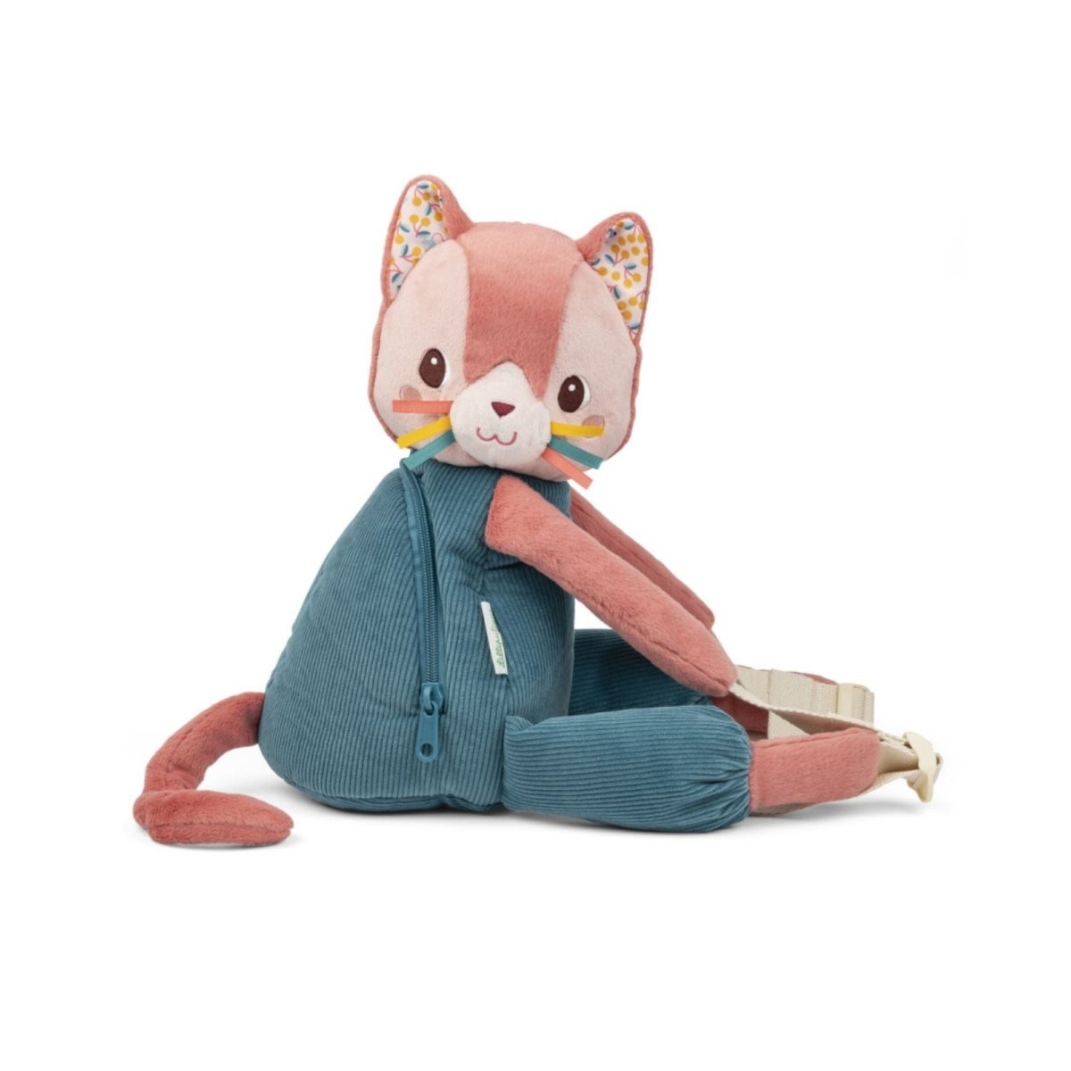 Lilliputiens Plush Backpack - Cat Jeanne - ebebek - Black Friday
