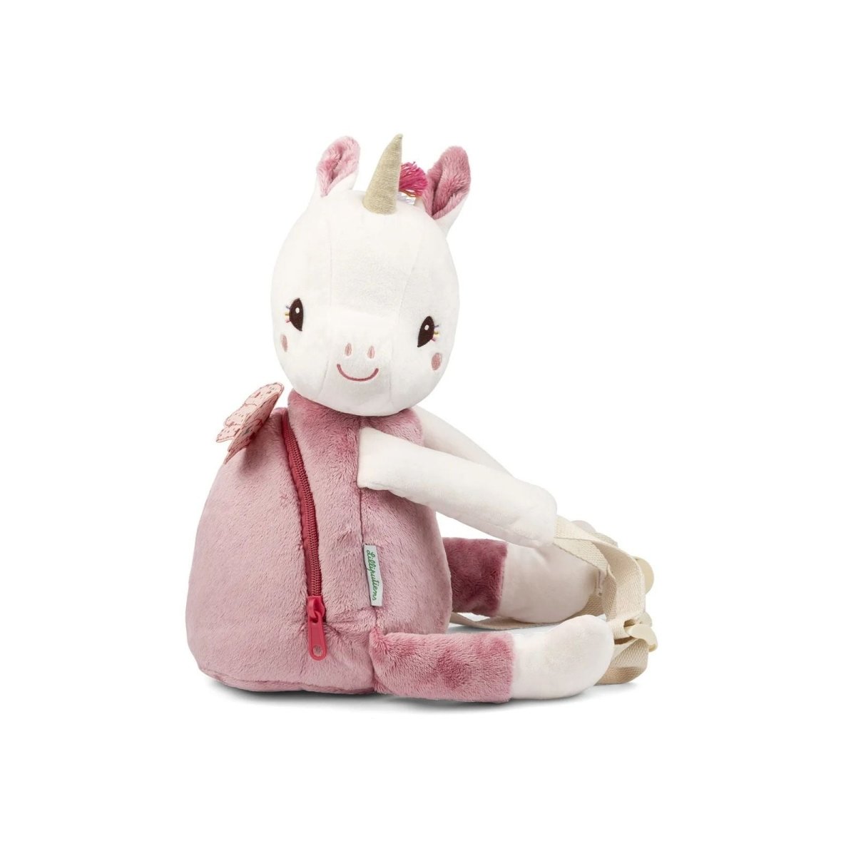 Lilliputiens Plush Backpack - Unicorn Lena - ebebek - Black Friday
