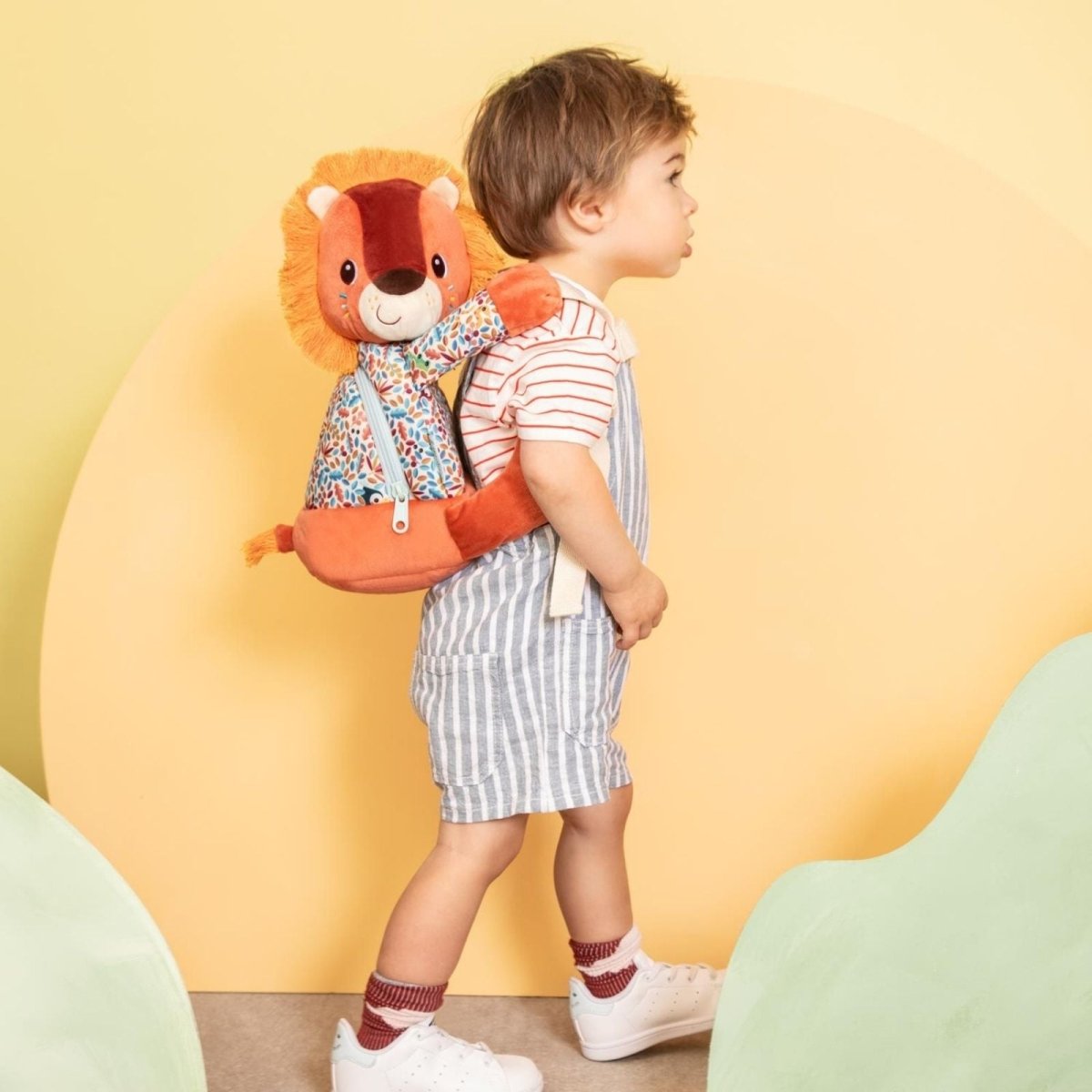 Lilliputiens Plush Backpack - Lion Jack - ebebek - Black Friday