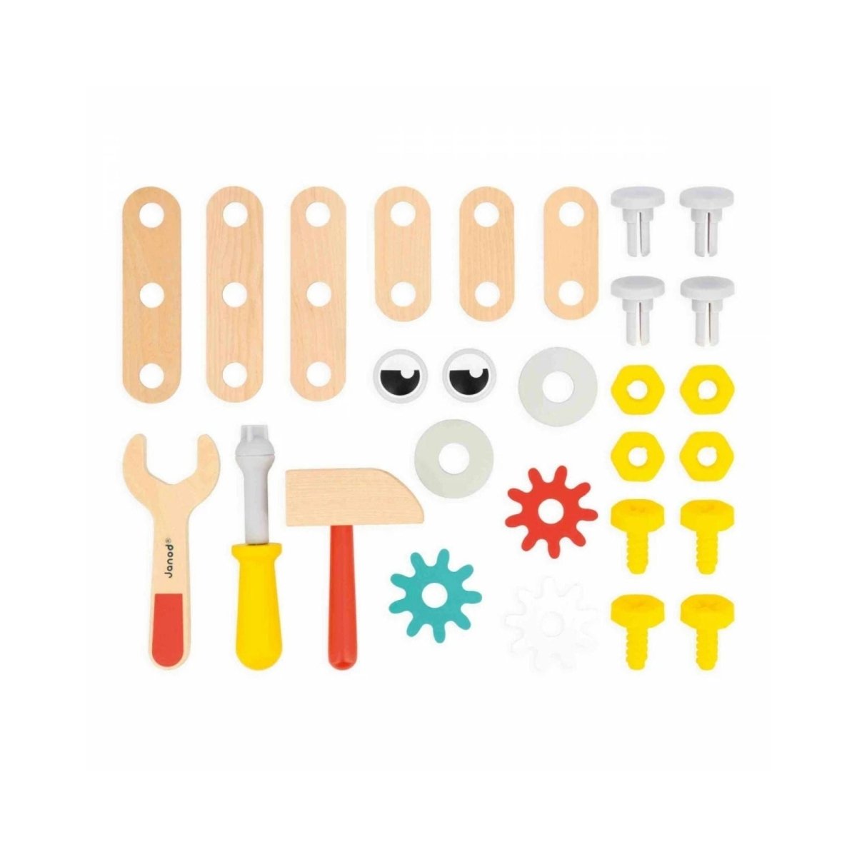 Janod Brico Kids Robot Tool Box - ebebek - Black Friday