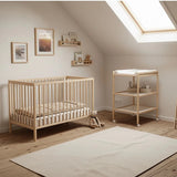 JuraBaby Sona Wooden Cot Bed 60x120cm - Raw Beech Raw Beech - ebebek