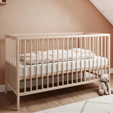 JuraBaby Sona Wooden Cot Bed 60x120cm - Raw Beech Raw Beech - ebebek