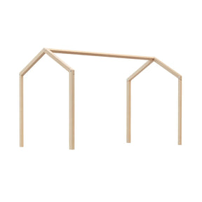 JuraBaby Kasa Wooden Children's Bed Canopy 60x120cm - Varnished Beech Varnished Beech - ebebek