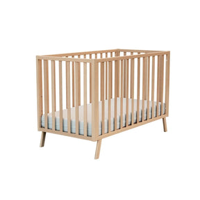 JuraBaby Kasa Convertible Wooden Cot Bed 60x120cm - Varnished Beech Varnished Beech - ebebek