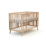 JuraBaby Kasa Convertible Wooden Cot Bed 60x120cm - Varnished Beech Varnished Beech - ebebek
