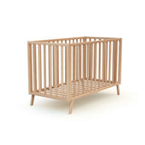 JuraBaby Kasa Convertible Wooden Cot Bed 60x120cm - Varnished Beech Varnished Beech - ebebek