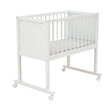 JuraBaby Nido Wooden Cradle 40x80cm - White White - ebebek