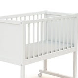 JuraBaby Nido Wooden Cradle 40x80cm - White White - ebebek