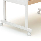 JuraBaby Nido Wooden Cradle 40x80cm - White & Beech White & Beech - ebebek