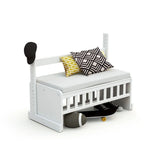 JuraBaby Nato Convertible Co-Sleeping Crib - White White - ebebek
