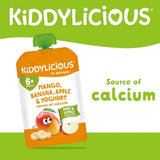 Kiddylicious Pouches Mango Yogurt 6+ months 100g - ebebek