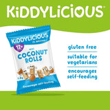 Kiddylicious Mini Coconut Rolls 12+ month