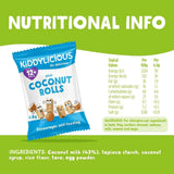 Kiddylicious Mini Coconut Rolls 12+ month