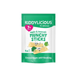 Kiddylicious Apple & Broccoli Munchy Sticks 7+ months 16g (4x4g)