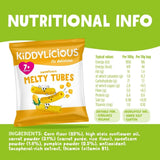 Kiddylicious Sweetcorn Melty Tubes 7+ months 400g (10x4g)