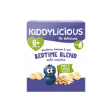 Kiddylicious Bedtime Blend Blueberry Oat 6+ months 400g (4x100g)